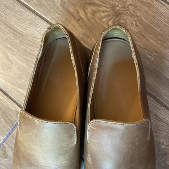 Tecovas Monterrey butterscotch Leather Slip-On Loafers 10.5 EE main image 4